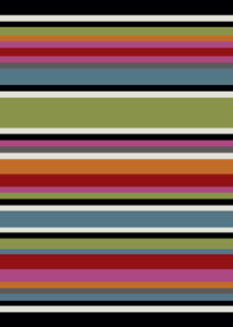 Multi color rug