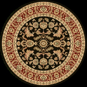 Round Rug in Classic Style