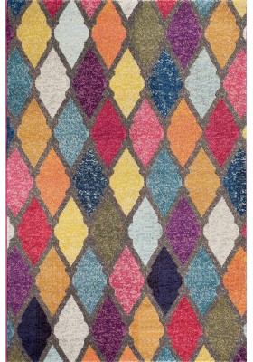 bright color rug