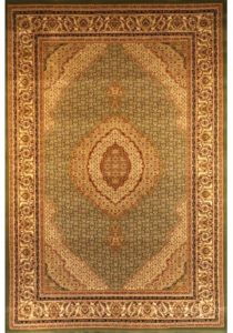 Traditional Green Rug