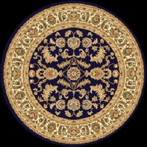 Classic design circular rug
